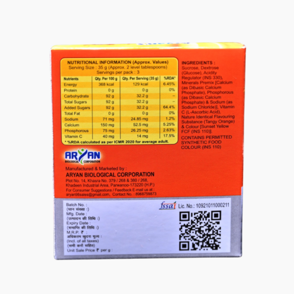 Glucose D Energy Drink Powder (Net Qty: 105 Grams)