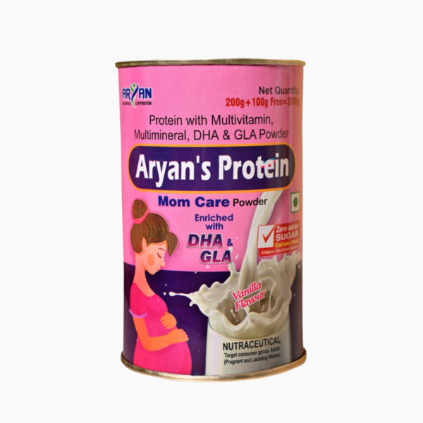 MOM CARE (DHA+GLA) Protein Powder (Net Qty – 300 Grams)
