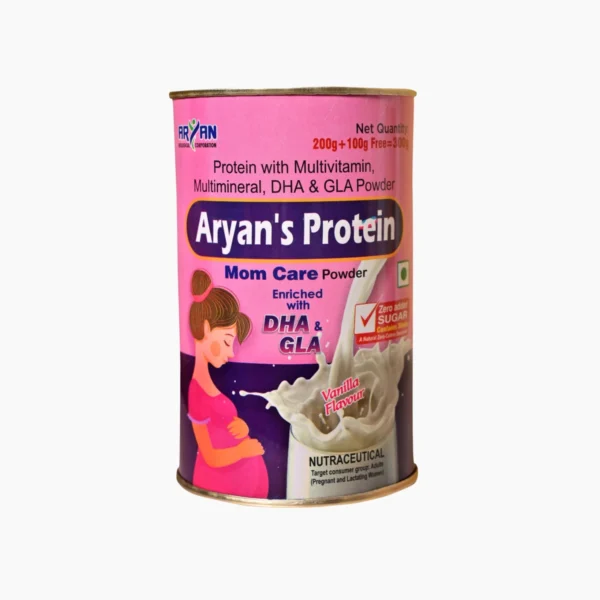 MOM CARE (DHA+GLA) Protein Powder (Net Qty – 300 gms)